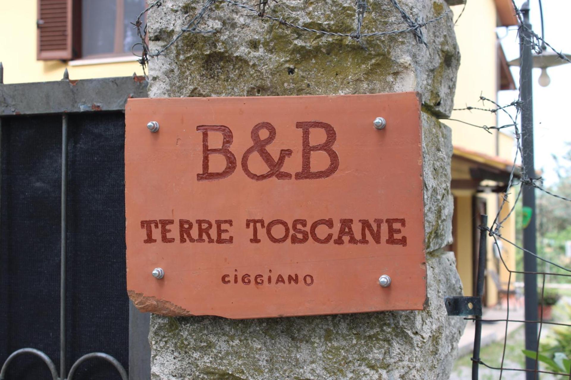 B&B Terre Toscane Ciggiano Eksteriør billede